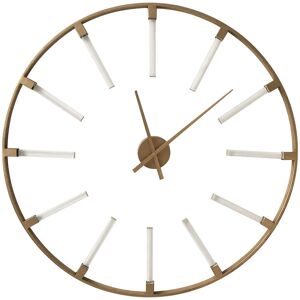 Canora Grey Oversized Stehouse 92cm Wall Clock Gold 92cm W X 92cm H X 5cm D Canora Grey Oversized Stehouse 92cm Wall Clock Gold 92cm W X 92cm H X 5cm D