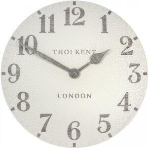 Thomas Kent 51cm Silent Wall Clock Dark Grey;Light Grey 51cm W X 51cm H X 4.4cm D Thomas Kent 51cm Silent Wall Clock Dark Grey;Light Grey 51cm W X 51cm H X 4.4cm D