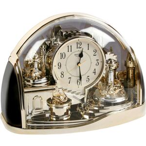 Astoria Grand Kidder Analogue Quartz Movement / Crystal Tabletop Clock Gold Gold 60.2cm H X 82.55cm W X 12.95cm D Astoria Grand Kidder Analogue Quartz Movement / Crystal Tabletop Clock Gold Gold 60.2cm H X 82.55cm W X 12.95cm D