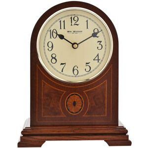 Astoria Grand Wooden Barrister Melody Mantel Clock Brown Wood 26cm H X 20.5cm W X 11cm D Astoria Grand Wooden Barrister Melody Mantel Clock Brown Wood 26cm H X 20.5cm W X 11cm D