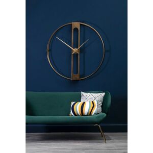 Canora Grey Oversized Stourbridge 107cm Wall Clock Gold 107cm W X 107cm H X 13cm D Canora Grey Oversized Stourbridge 107cm Wall Clock Gold 107cm W X 107cm H X 13cm D