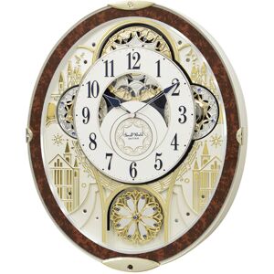 Mercer41 Hockman Wall Clock Brown;Gold 37.5cm W X 46cm H X 2.95cm D Mercer41 Hockman Wall Clock Brown;Gold 37.5cm W X 46cm H X 2.95cm D