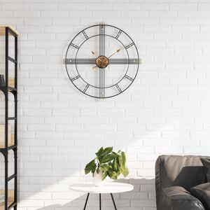 Borough Wharf Alzira Iron Wall Clock Black 6cm W X 6cm H X 6cm D Borough Wharf Alzira Iron Wall Clock Black 6cm W X 6cm H X 6cm D