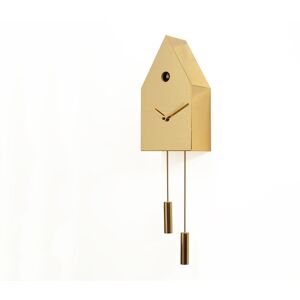 Ebern Designs Highcliffe Cuckoo Wall Clock Gold 14cm W X 54cm H X 3.54cm D Ebern Designs Highcliffe Cuckoo Wall Clock Gold 14cm W X 54cm H X 3.54cm D