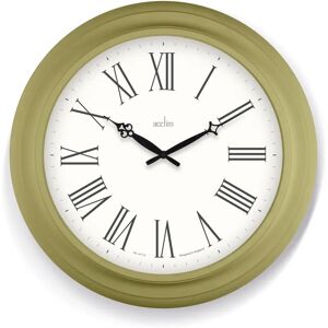 Acctim 40cm Wall Clock green 40.0 H x 40.0 W x 6.0 D cm