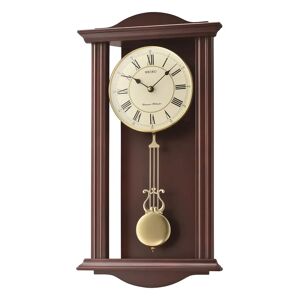 Seiko Wall Clock brown 56.5 H x 30.0 W x 11.4 D cm