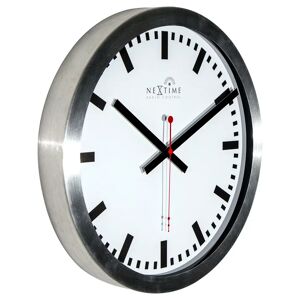 NeXtime 35cm Silent Wall Clock white 35.0 H x 35.0 W x 45.0 D cm