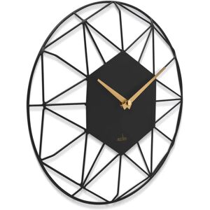 Acctim Alva 30cm Wall Clock black 30.0 H x 30.0 W x 4.5 D cm