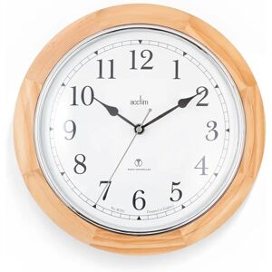 Acctim 31cm Wall Clock brown 31.0 H x 31.0 W x 4.6 D cm