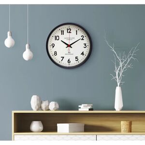 Roger Lascelles Clocks 36cm Wall Clock black 36.0 H x 36.0 W x 8.8 D cm