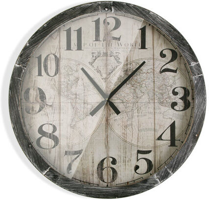 Marlow Home Co. Maud 76.5cm Silent Wall Clock Marlow Home Co.  - Size: 60cm H X 5cm W X 60cm D Marlow Home Co. Maud 76.5cm Silent Wall Clock Marlow Home Co.  - Size: 60cm H X 5cm W X 60cm D
