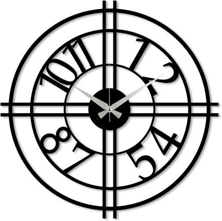 Latitude Run Eloisa Silent Wall Clock Latitude Run  - Size: 4cm H x 100cm W x 750cm D Latitude Run Eloisa Silent Wall Clock Latitude Run  - Size: 4cm H x 100cm W x 750cm D