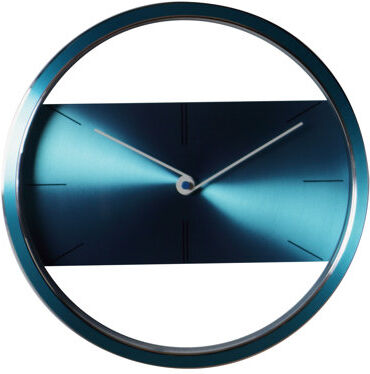 Ebern Designs Elian 30.5cm Wall Clock Ebern Designs Colour: Blue  - Size: 2.6ft H Ebern Designs Elian 30.5cm Wall Clock Ebern Designs Colour: Blue  - Size: 2.6ft H