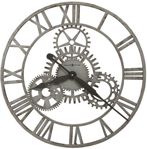 Howard Miller Sibley 51cm Silent Wall Clock Howard Miller  - Size: 29cm H X 29cm W X 4cm D Howard Miller Sibley 51cm Silent Wall Clock Howard Miller  - Size: 29cm H X 29cm W X 4cm D