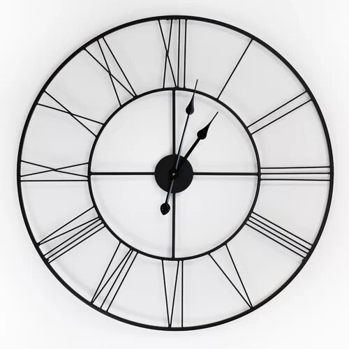 17 Stories Gunhwat 56cm Wall Clock 17 Stories  - Size: 31cm H X 143cm W X 32cm D