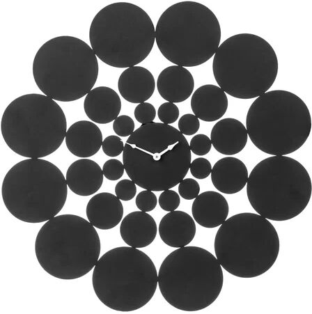 Symple Stuff 51cm Discs Wall Clock Symple Stuff  - Size: 49cm H X 43cm W X 30cm D Symple Stuff 51cm Discs Wall Clock Symple Stuff  - Size: 49cm H X 43cm W X 30cm D
