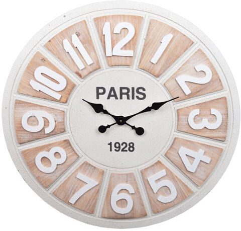 Brambly Cottage Oversized Brycen 80cm Wall Clock Brambly Cottage Colour: Paris Beige 84cm H X 52cm W X 41cm D Brambly Cottage Oversized Brycen 80cm Wall Clock Brambly Cottage Colour: Paris Beige 84cm H X 52cm W X 41cm D