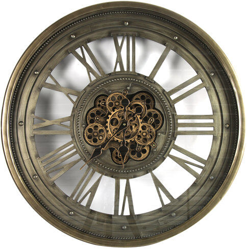 Rio Batton Wall Clock Williston Forge Size: 80cm H x 80cm W x 11cm D  - Size: 50cm H X 120cm B X 30cm T Rio Batton Wall Clock Williston Forge Size: 80cm H x 80cm W x 11cm D  - Size: 50cm H X 120cm B X 30cm T
