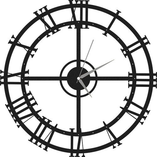 Rio Cobblefield 50cm Wall Clock Williston Forge  - Size: Rio Cobblefield 50cm Wall Clock Williston Forge  - Size: