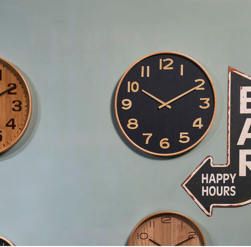 Rio Parnell 40cm Wall Clock Williston Forge  - Size: 58cm H X 58cm W X 3cm D Rio Parnell 40cm Wall Clock Williston Forge  - Size: 58cm H X 58cm W X 3cm D