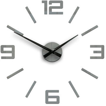 Zipcode Design Gulliver 60cm Anologue Wall Clock Zipcode Design Colour: Grey  - Size: 60cm H x 80cm W Zipcode Design Gulliver 60cm Anologue Wall Clock Zipcode Design Colour: Grey  - Size: 60cm H x 80cm W