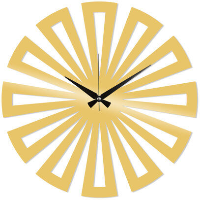Latitude Run Sibylla Silent Wall Clock Latitude Run  - Size: Rectangle 120 x 170cm Latitude Run Sibylla Silent Wall Clock Latitude Run  - Size: Rectangle 120 x 170cm