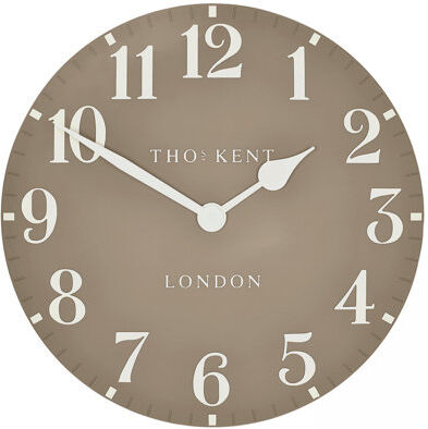 Thomas Kent Arabic Wall Clock Thomas Kent  - Size: 114cm H X 114cm W X 4cm D Thomas Kent Arabic Wall Clock Thomas Kent  - Size: 114cm H X 114cm W X 4cm D