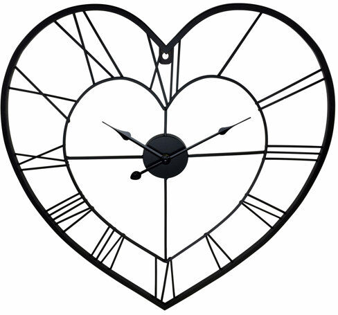 Brambly Cottage Earby Silent Wall Clock Brambly Cottage  - Size: 56cm H X 96cm W X 32cm D Brambly Cottage Earby Silent Wall Clock Brambly Cottage  - Size: 56cm H X 96cm W X 32cm D