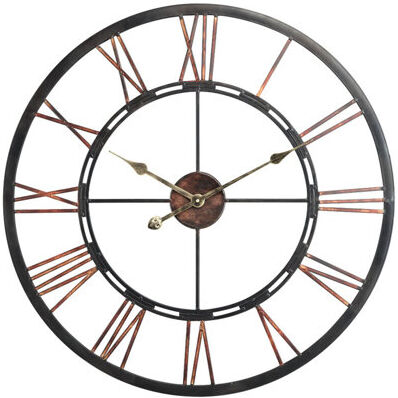 Borough Wharf Altom 60cm Silent Wall Clock Borough Wharf  - Size: 50 x 50cm Borough Wharf Altom 60cm Silent Wall Clock Borough Wharf  - Size: 50 x 50cm
