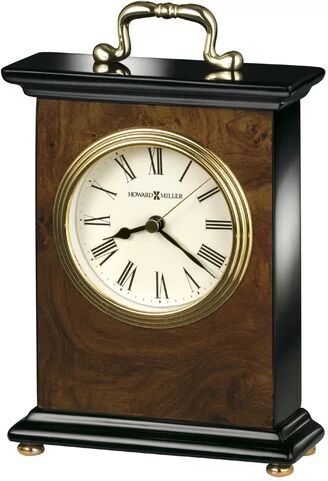 Howard Miller Berkley Traditional Analog Quartz Tabletop Clock in Brown Howard Miller  - Size: 26cm H X 26cm W X 4cm D