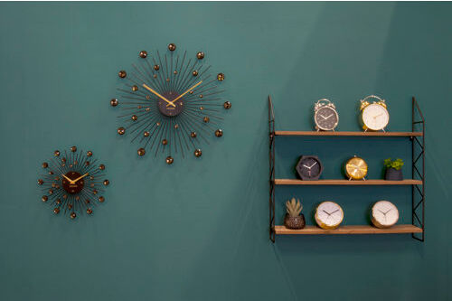 Karlsson Sunburst Wall Clock Karlsson 50cm H x 50cm W x 3.5cm D Karlsson Sunburst Wall Clock Karlsson 50cm H x 50cm W x 3.5cm D