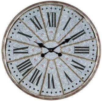 Borough Wharf Oversized Craft 60cm Wall Clock Borough Wharf  - Size: 13cm H X 30cm W X 11cm D Borough Wharf Oversized Craft 60cm Wall Clock Borough Wharf  - Size: 13cm H X 30cm W X 11cm D