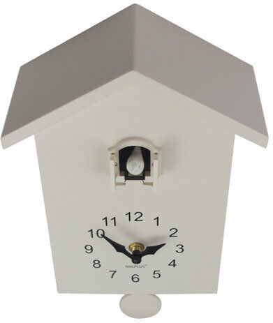 Brambly Cottage Meyers Wall Clock Brambly Cottage Colour: White/Yellow 115cm H X 70cm W X 41cm D Brambly Cottage Meyers Wall Clock Brambly Cottage Colour: White/Yellow 115cm H X 70cm W X 41cm D