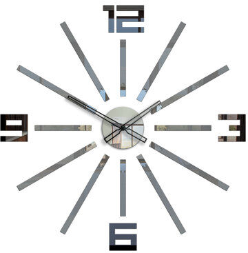 Zipcode Design Burdett Oversized 65cm Wall Clock Zipcode Design Colour: Grey/Black Small Zipcode Design Burdett Oversized 65cm Wall Clock Zipcode Design Colour: Grey/Black Small