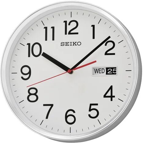 Seiko 30.3cm Wall Clock Seiko Clocks  - Size: 44cm H X 40cm W X 9cm D