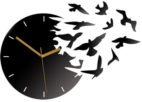 17 Stories Winfrey 28cm Wall Clock 17 Stories  - Size: 147cm H X 68cm W X 47cm D