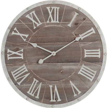 Beachcrest Home 60cm Wall Clock Beachcrest Home  - Size: Mini Beachcrest Home 60cm Wall Clock Beachcrest Home  - Size: Mini