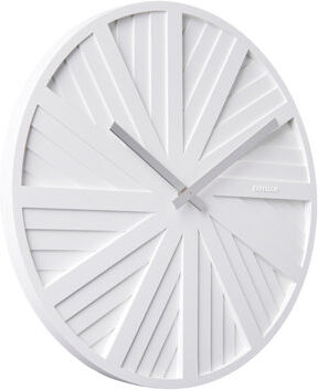 Karlsson Slides 40cm Silent Wall Clock Karlsson Colour: White Medium Karlsson Slides 40cm Silent Wall Clock Karlsson Colour: White Medium