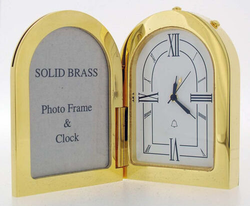 Happy Larry Table Clock Happy Larry Finish: Gold  - Size: Small Happy Larry Table Clock Happy Larry Finish: Gold  - Size: Small