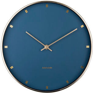 Karlsson Petite 27cm Silent Wall Clock Karlsson Colour: Blue Karlsson Petite 27cm Silent Wall Clock Karlsson Colour: Blue