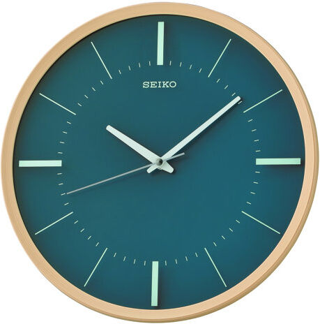 Seiko 31cm Silent Wall Clock Seiko Clocks  - Size: 44cm H X 40cm W X 9cm D Seiko 31cm Silent Wall Clock Seiko Clocks  - Size: 44cm H X 40cm W X 9cm D