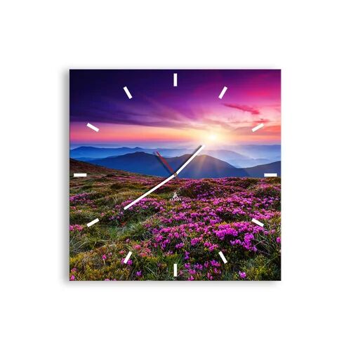Union Rustic Callendale Silent Wall Clock Union Rustic Size: 50cm H x 50cm W x 0.4cm D  - Size: Union Rustic Callendale Silent Wall Clock Union Rustic Size: 50cm H x 50cm W x 0.4cm D  - Size: