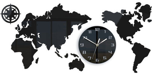 Brayden Studio Oversized Schrader 80cm Silent Wall Clock Brayden Studio  - Size: 28cm H X 68cm W X 5cm D Brayden Studio Oversized Schrader 80cm Silent Wall Clock Brayden Studio  - Size: 28cm H X 68cm W X 5cm D