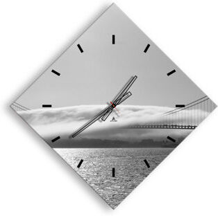 Brayden Studio Ricarda Silent Wall Clock Brayden Studio Size: 85cm H x 85cm W x 0.4cm D  - Size: 42cm H x 42cm W x 0.4cm D Brayden Studio Ricarda Silent Wall Clock Brayden Studio Size: 85cm H x 85cm W x 0.4cm D  - Size: 42cm H x 42cm W x 0.4cm D