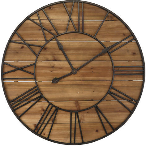August Grove Oversized Alaina 90cm Wall Clock August Grove  - Size: 41cm H X 41cm W X 4cm D August Grove Oversized Alaina 90cm Wall Clock August Grove  - Size: 41cm H X 41cm W X 4cm D