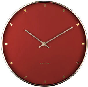 Karlsson Petite 27cm Silent Wall Clock Karlsson Colour: Brown Karlsson Petite 27cm Silent Wall Clock Karlsson Colour: Brown