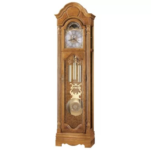 Howard Miller Bronson 210.82cm Grandfather Clock Howard Miller  - Size: 80cm H X 219cm W X 150cm D Howard Miller Bronson 210.82cm Grandfather Clock Howard Miller  - Size: 80cm H X 219cm W X 150cm D