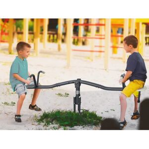 AXI Rotating Seesaw Anthracite/Cream gray 55.0 H x 67.0 W x 177.0 D cm