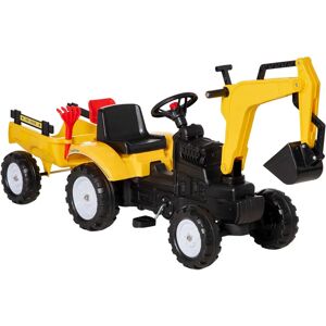 HOMCOM Digger Push Ride On 71.0 H x 163.0 W x 163.0 D cm