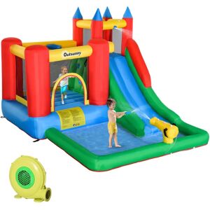 Outsunny Bouncy Castles 215.0 H x 330.0 W x 245.0 D cm